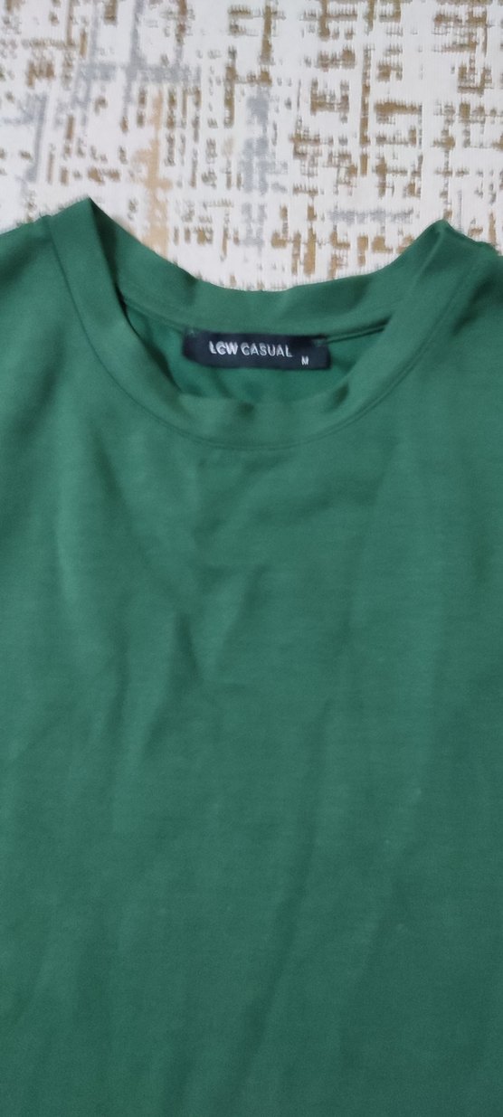 yeşil renk m beden  sukub kumaş  kapri kol rahat baharlık buliz - Görsel 2