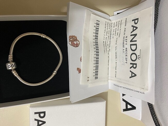 Beden beyaz Renk PANDORA BİLEKLİK
