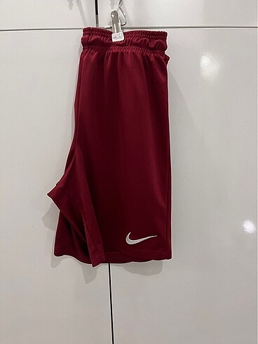 m Beden bordo Renk Nike Erkek Dri-Fit Futbol Şortu