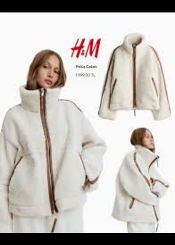 H&M H&M viral peluş ceket