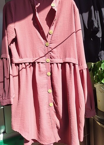 Gül kurusu tunik 