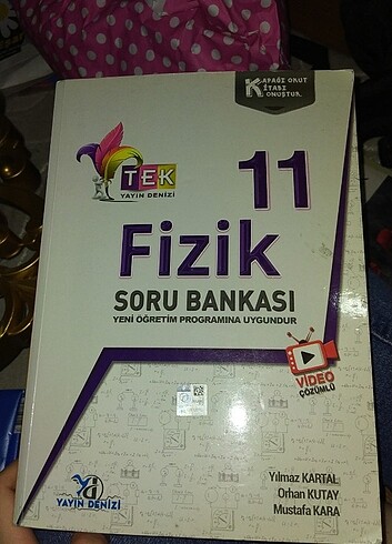 11. sınıf fizik test kitabı 