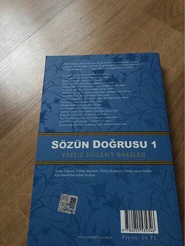 SÖZÜN DOĞRUSU KİTAP