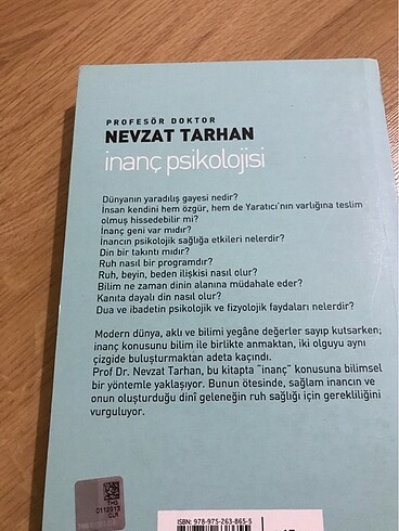 İNANÇ PSİKOLOJİSİ KİTAP