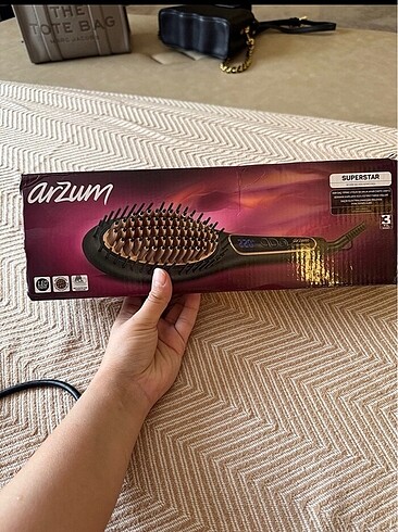 Arzum saç düzleştirici fırça
