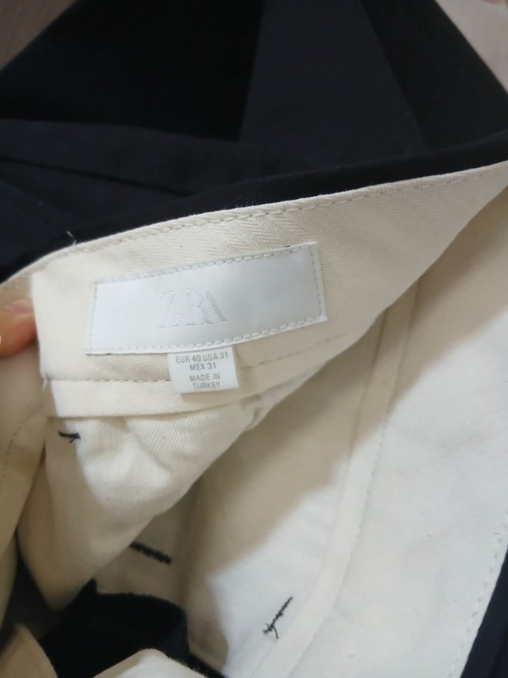 bej keten erkek pantolon - Görsel 4