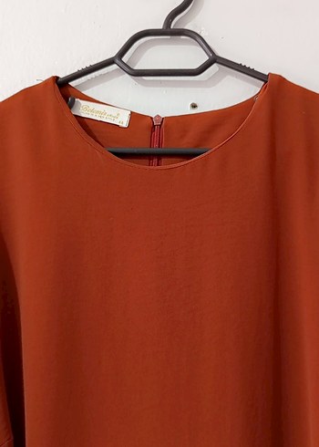 kiremit rengi bayan yunik - Görsel 5