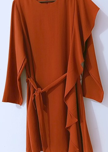 kiremit rengi bayan yunik - Görsel 2