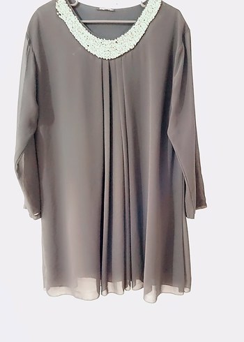 Siyah Uzun Kollu Drapeli Kadın Bluz - Görsel 4