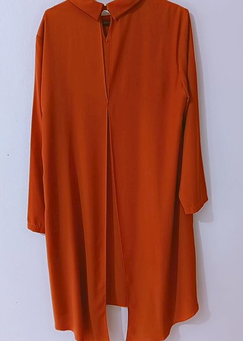 kiremit rengi bayan tunik - Görsel 2