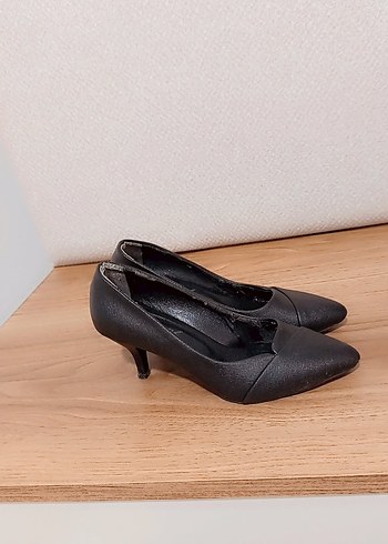 siyah stiletto - Görsel 2