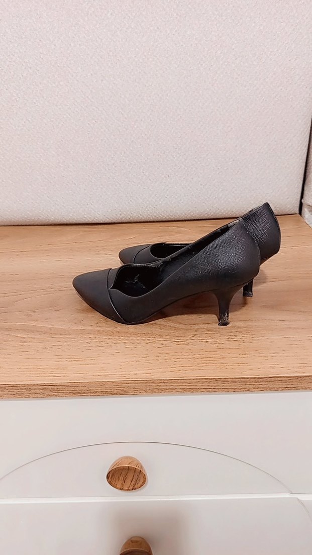 siyah stiletto - Görsel 3