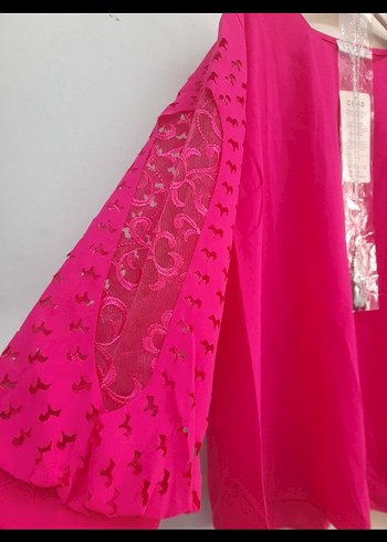 Koton Dantel Detaylı Pembe Kadın Bluz