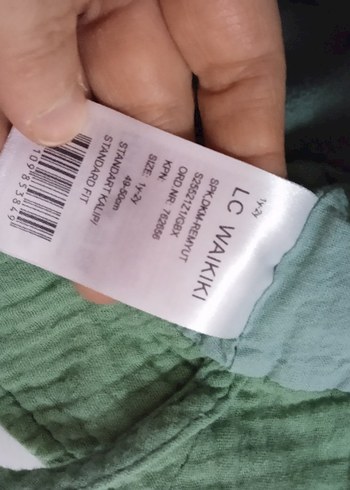 Pastel Yeşil Bebek Önlüğü - Görsel 4