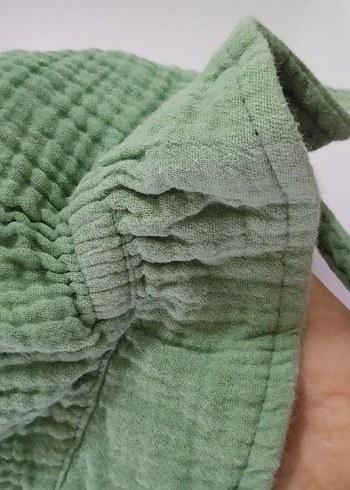 Pastel Yeşil Bebek Önlüğü - Görsel 6