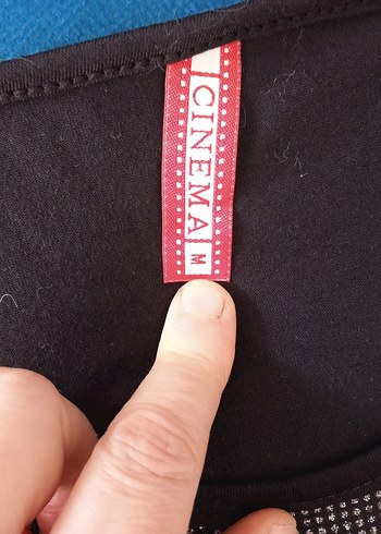 Kadın Kahverengi Payetli Tişört yeni - Görsel 5