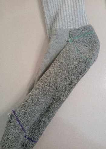 12 çift havlu taban çorap 36-40 uyumlu - Görsel 3