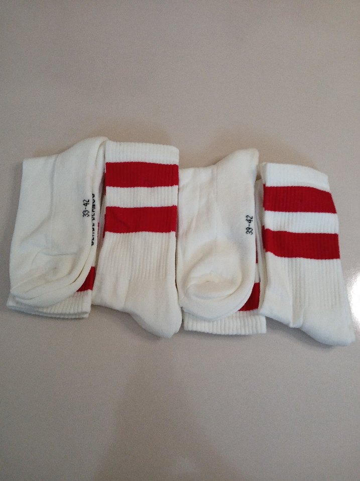 12 çift havlu taban çoraplar 39-42 uyumlu - Görsel 2