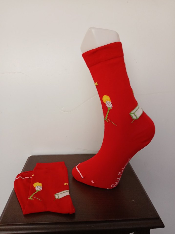 Küçük Prens Baskılı Kırmızı 39-42 uyumlu - Görsel 2