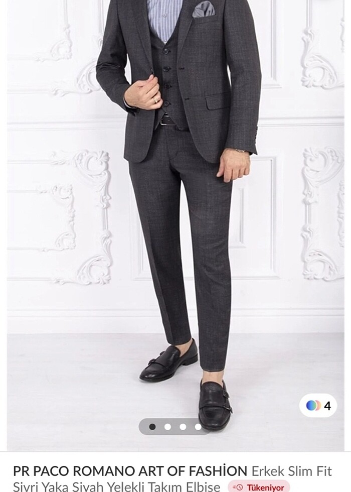 Erkek takım elbise - Görsel 3