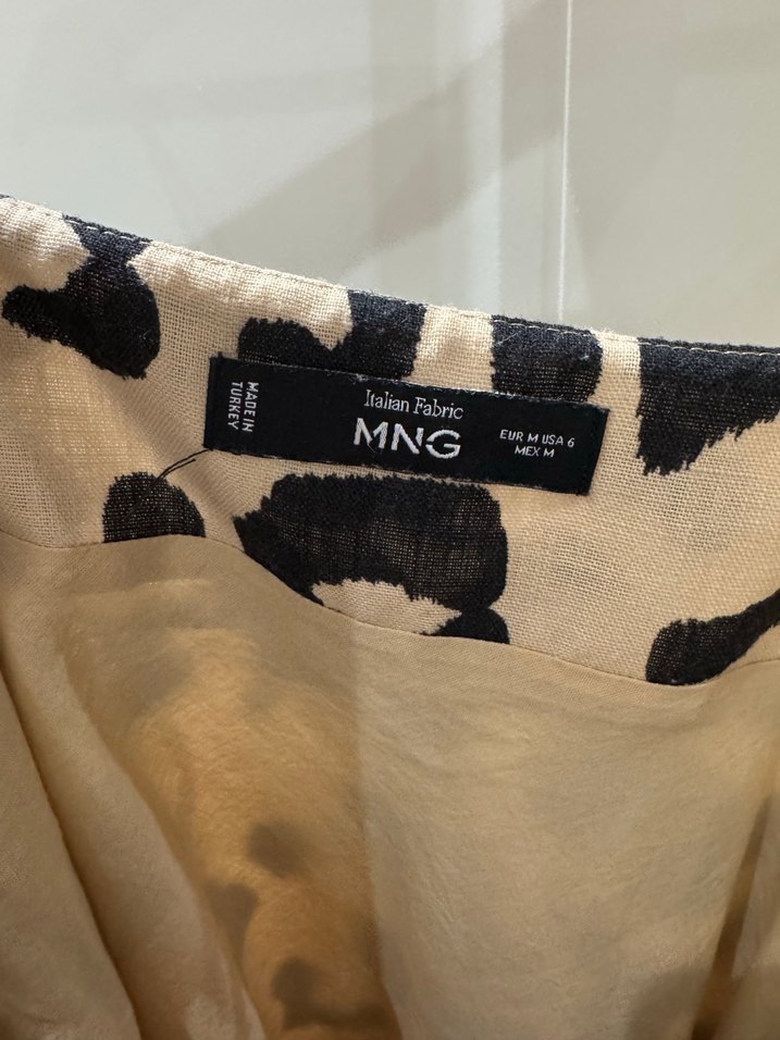 Leopar Desenli Mini Elbise - Görsel 3