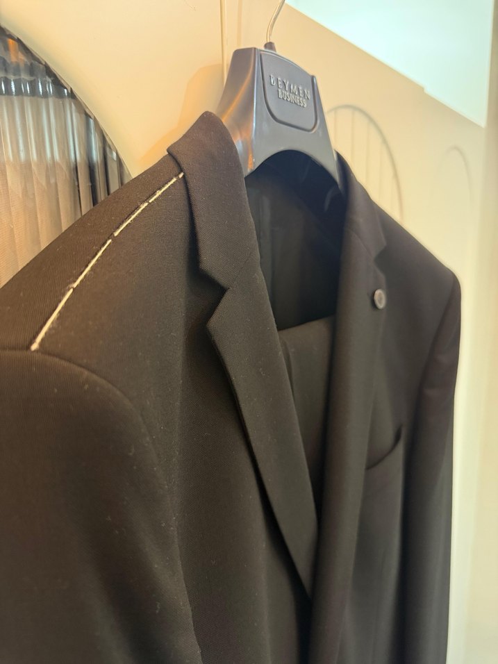 BEYMEN BUSINESS SİYAH TAKIM ELBİSE - Görsel 4