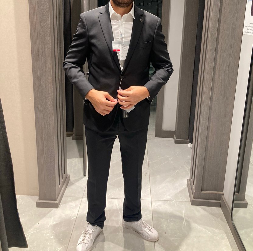 BEYMEN BUSINESS SİYAH TAKIM ELBİSE - Görsel 2