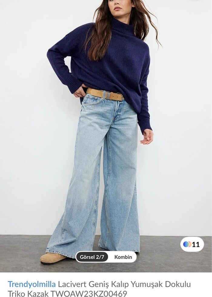 Trendyolmilla kazak - Görsel 2