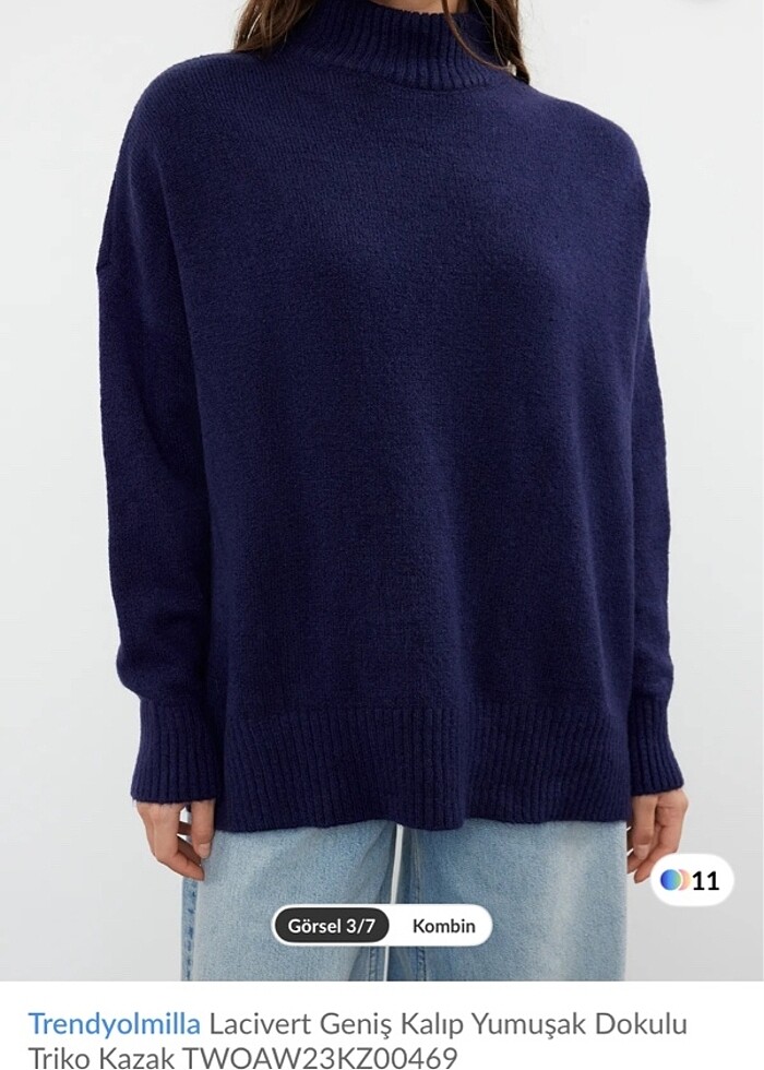Trendyolmilla kazak - Görsel 3