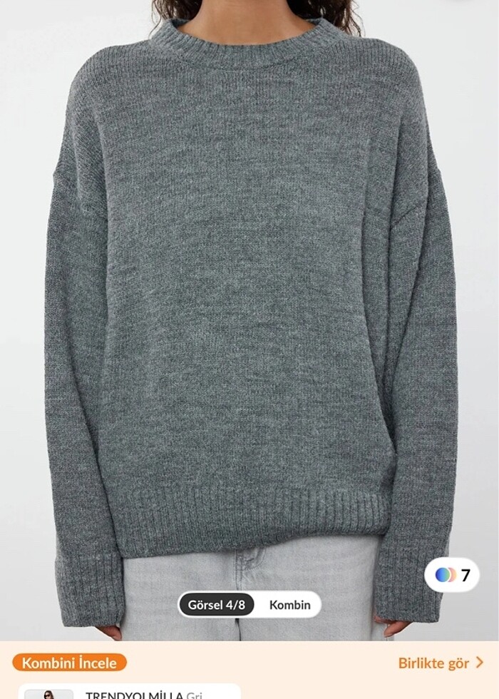Trendyolmilla kazak - Görsel 3