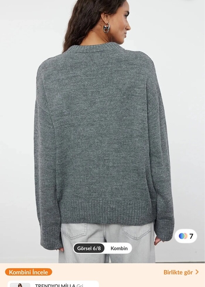 Trendyolmilla kazak - Görsel 4