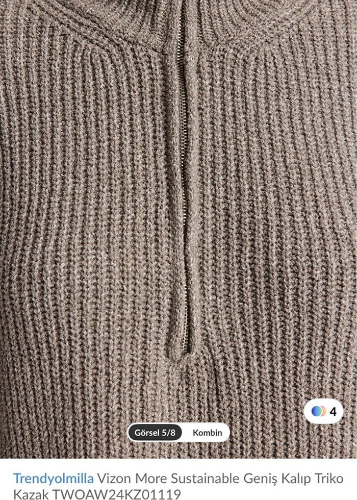 Trendyolmilla kazak - Görsel 3