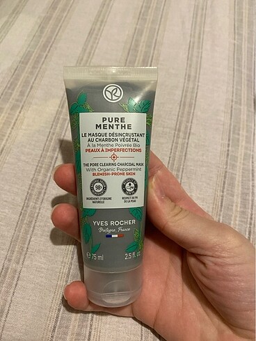 Yves rocher kömür maskesi