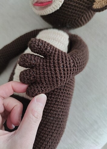 42cm amigurimi maymun - Görsel 2