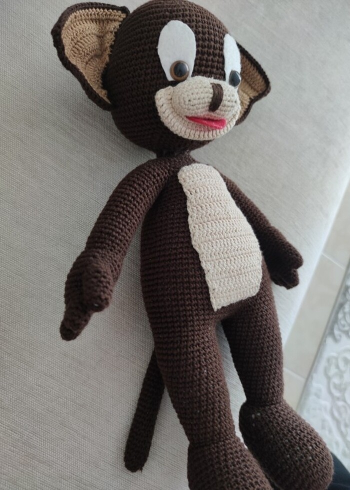 42cm amigurimi maymun - Görsel 5