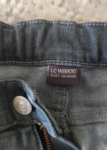 Gri Erkek Çocuk Kot Pantolon - Görsel 2