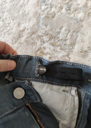 Gri Erkek Çocuk Kot Pantolon - Görsel 3