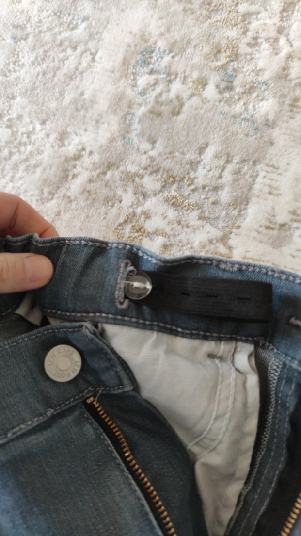 Gri Erkek Çocuk Kot Pantolon - Görsel 3