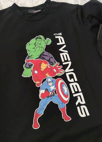 Avengers Baskılı Gri Erkek Eşofman Takımı - Görsel 6