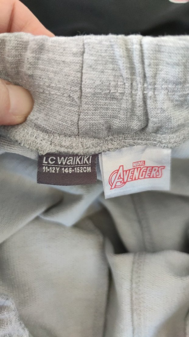 Avengers Baskılı Gri Erkek Eşofman Takımı - Görsel 4