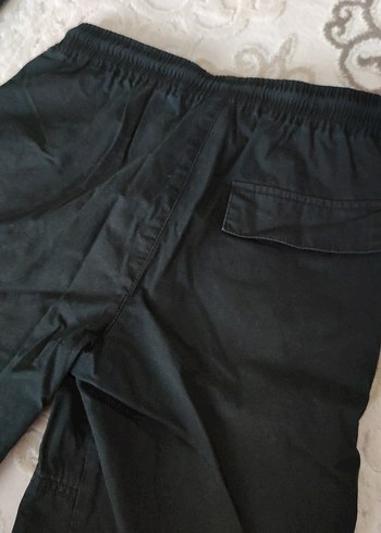 Minecraft Baskılı Siyah Erkek Tişört ve keten siyah şort - Görsel 6