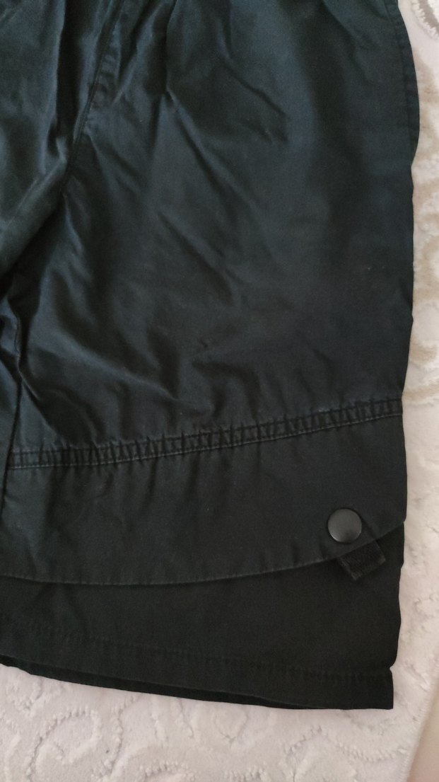 Minecraft Baskılı Siyah Erkek Tişört ve keten siyah şort - Görsel 5