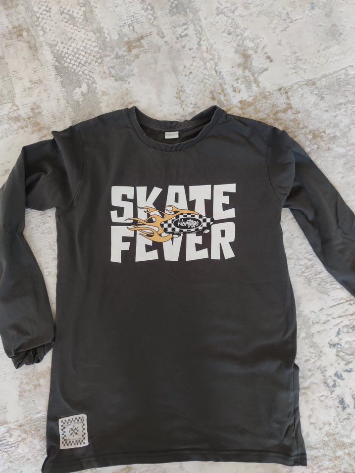 Erkek Çocuk2 adet Baskılı Sweatshirt - Görsel 4