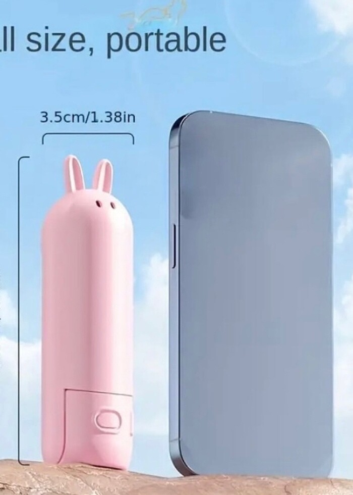 mini taşınabilir/masaya konulabilir fan - Görsel 3