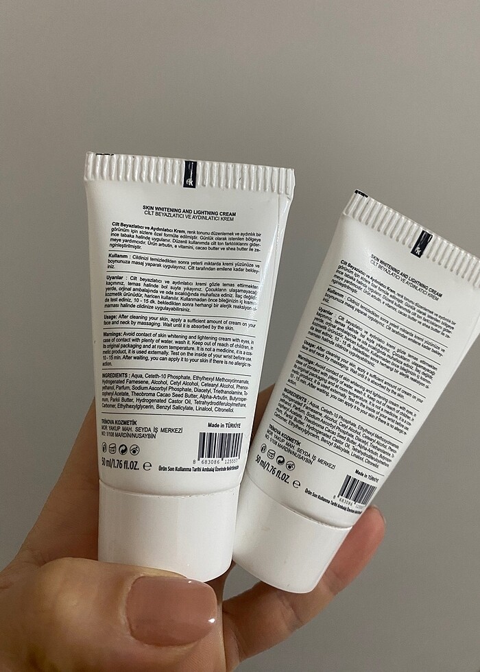 Cilt Beyazlatıcı krem 2 adet fiyatı - Görsel 2