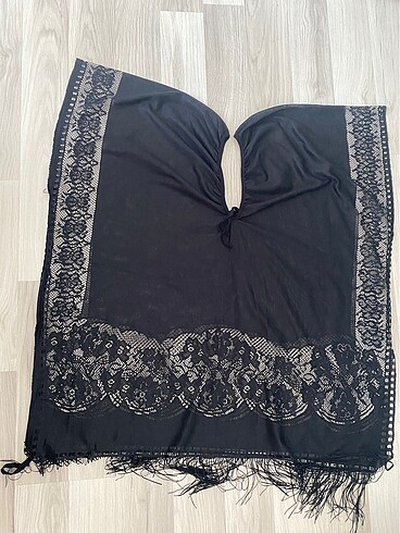 Siyah pareo - Görsel 5