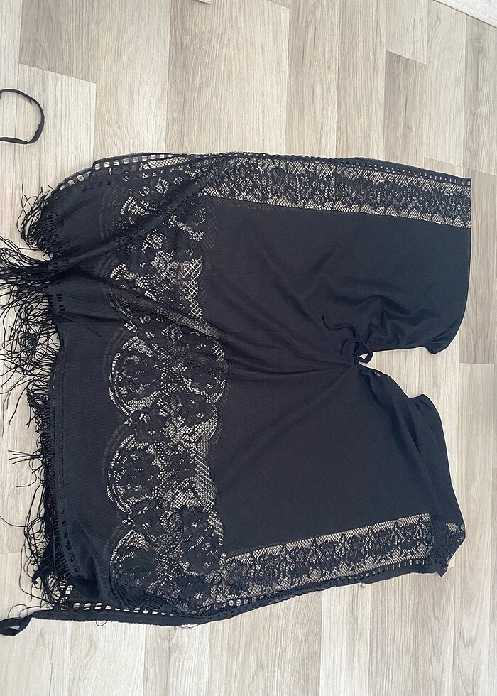 Siyah pareo - Görsel 2