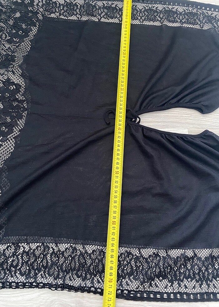 Siyah pareo - Görsel 4