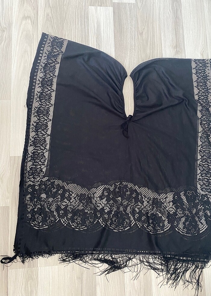 Siyah pareo - Görsel 5