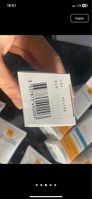 Beden La Roche Posay 5 adet